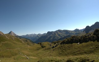  Blick zu den Lechtaler Alpen